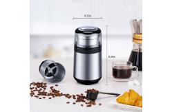 China Blade Silver Portable Electric Coffee Grinder Detachable ABS Easy Operation supplier