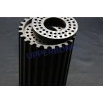 Stainless Cut Cigarette Rods Receiving Drum With Air Distribution Plate Transferring Rods To Filter Machine for sale