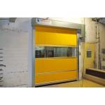 High Speed Shoulder Protection PVC Roll Up Door / Rolling Steel Doors ISO Approved for sale