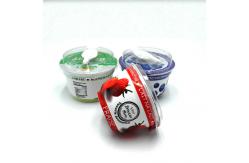China 200ml 7oz disposable yogurt cups yogurt container with aluminum foil lids supplier