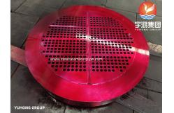 China ASME SA182  F304 / F304L Tubesheet for Heat Exchanger Tube bundle supplier