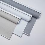100% Polyester Blackout Roller Blinds Fabric Cordless Roller Shades For Windows for sale