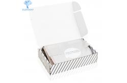 China Portable Glossy Lamination Corrugated Shipping Boxes 41cm×16cm×8cm supplier