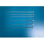 T25100 Nylon Cable Ties Natural Color Solid Material Polyamide 66 Easy To Go Through for sale