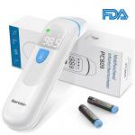 AAA Battery Accurate Medical Baby Forehead And Ear Thermometer for sale
