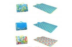 China Foldable Picnic Blanket Waterproof Backing With Handle Multi Sizes Optional supplier