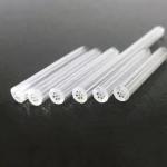 Heat Resistant Quartz Glass Cylinder Fused Silica Transparent Quartz Tubes
