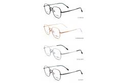 China Cheap And Fine IP Plating B Titanium Frame Men Women Glasses 66363 supplier