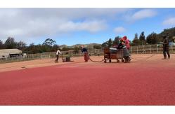 China Rustproof Outdoor Court Surfaces EPDM Playground Rubber Granules Running Track supplier