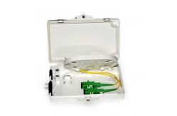 China Outdoor Wall Mount Fiber Optic Splitter Terminal Box Ftth Junction Box supplier