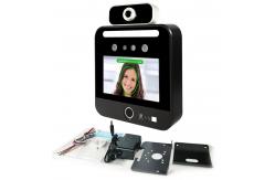 China Standalone RS485 Temperature Face Recognition Terminal Pass Scan Reader supplier