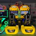 OEM ODM Interesting 2 Player Racing Arcade Machine For Amusement Parks