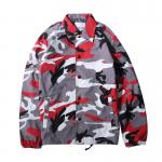 Custom Made Ma1 Bomber Jacket , Autumn Nylon Camo Coach Jacket Printed