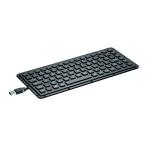 Silicon Industrial Keyboard Compact With Backlight Panel Mount Version