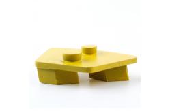 China Double Arrow Concrete Grinding Tools With EG Prep Two Pin Locking Diamond  Segments supplier