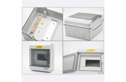 China 32A IP65 Outdoor Distribution Box With Transparent Door supplier