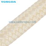 High Strength Abrasion Resistant Polyamide Filament Double Braided Rope for sale