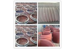 China Resilient Rail Car Wheel 550mm Tread Diameter UIC AAR Standard supplier