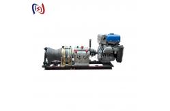 China Compact Lightweight ​​Portable Shaft Drive Winch For Emergency Recovery Operations supplier