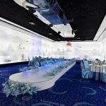 Innovative Holographic Wedding Banquet Hall Immersive Space Projection Solution for sale