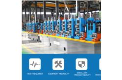 China 380volt ERW89 ERW Tube Mill Straight Seam Pipe Welding Machine supplier