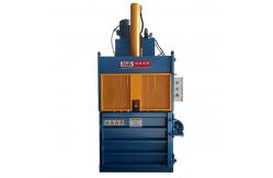 China Hydraulic Plc Vertical Cardboard Baler Baling Press Machine For Boxes supplier