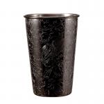 Etch Stainless Steel Cups Black Pint Tumbler Shatterproof Metal for sale