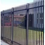 1.5mm 2mm 2.5mm Balcony Steel Palisade Fencing Pales Hot Dipped for sale
