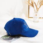 Embroidery Logo Corduroy Adult Baseball Cap For Winter for sale