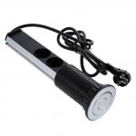 Pull Pop Up Electrical Sockets , Tabletop Pop Up Counter Outlet Intelligent Vertical Installed