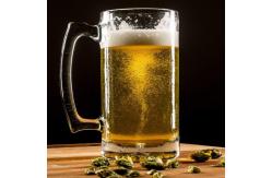 China Personalized Extra Large Beer Stein Glass Mug With Handle 35 Ounce supplier