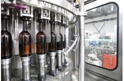 China Small Alcoholic Drink Beer Filling Machine , Rinser Filler Capper Equipment supplier