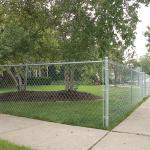 Cyclone Chain Link Mesh Galvanized PVC Coated 50x50mm 2.5in for sale