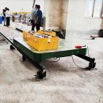 Heavy Load 12 Ton Industrial Transfer Cart DC Motor Electric Battery for sale