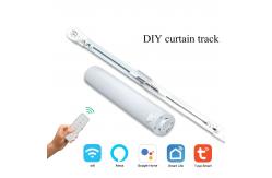 China 1.5 Nm Automated Curtain Track System 80KG Ceiling Curtain Track Kit Sliding supplier