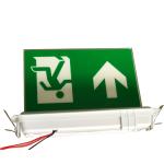 Small Size Ceiling Recessed Double-Side LED Emergency Exit Sign