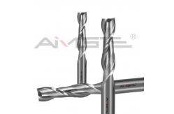 China Uncoated Two Flute End Mill 0.6μm Long Flute End Mill Customized supplier