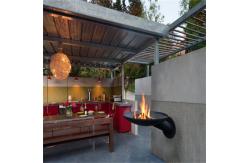 China Customized Folding BBQ Brazier Fire Pit Corten Steel supplier