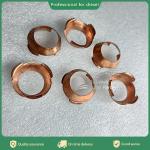 K19 engine injector parts seal ring 3867687 4307148 engine injector copper gasket seal for sale