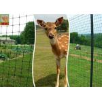 Plastic Deer Fence Netting , Garden Deer Mesh Fencing 1.2  Meters Height for sale