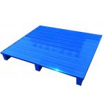 Reinforced  Rack Metal Storage Pallet Stackable Steel Pallets 1200X1000X150 Mm for sale
