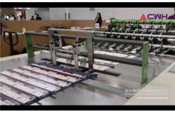 China Energy Saving Notebook Making Machine With Spine Taping Easy Operation supplier