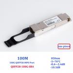 MPO LC Port 100g Qsfp28 Transceiver 0.1KM 2KM 10KM Distance for sale