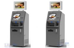 China Payment Kiosks With Magnetic Card Dispenser / ATM Kiosk With Bill Acceptor supplier