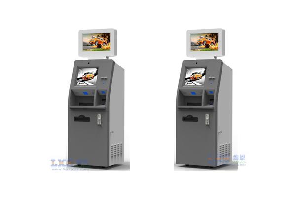 Payment Kiosks With Magnetic Card Dispenser / ATM Kiosk With Bill Acceptor