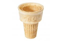 China Shape Customized Ice Cream Wafer Cones 78mm Length QS Approved supplier