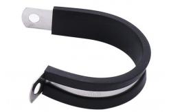 China 360 Degree Watertight Seal Single Ear Stepless Hose Clamps supplier