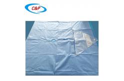 China Blue Urology TUR Drape Disposable Drape Sheets With Pouch supplier