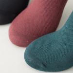 Red / Green Fiber Nylon Dress Socks , Cashmere Organic Cotton Breathable Dress Socks
