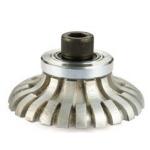 Metal Bond System Vacuum Brazed Router Bits F Shape For Portable Profile Machines for sale